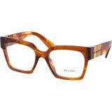 Miu Miu - MU 04UV - Optische Monturen - Bruin - Acetaat