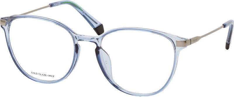 Polaroid PLD D489/G PJP, inclusief kwaliteitsglazen, Rond Brillen, Unisex