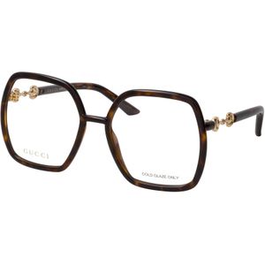 Gucci GG 0890O 002, inclusief kwaliteitsglazen, Vierkant Brillen, Dames