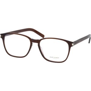Saint Laurent SL 186-B SLIM 004, inclusief kwaliteitsglazen, Vierkant Brillen, Unisex