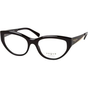 VOGUE EYEWEAR - VO5560 W44 - Optische Monturen - Zwart - Acetaat - Geometrisch