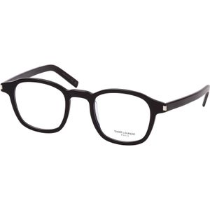 Saint Laurent SL 549 SLIM OPT 001, inclusief kwaliteitsglazen, Rond Brillen, Heren
