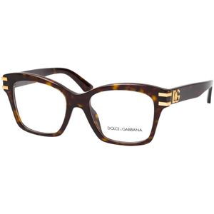 Dolce&Gabbana DG 3419 502 Vierkant Brillen, Dames
