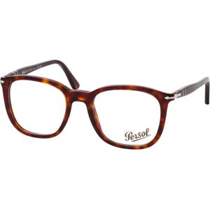 Persol PO 3355V 24 Vierkant Brillen, Unisex