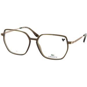 Lacoste L 2981 275 Vierkant Brillen, Dames