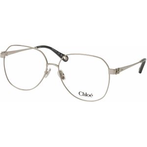 Chloé - CH0307O - Optische Monturen - Zilver - Metaal - Ronde