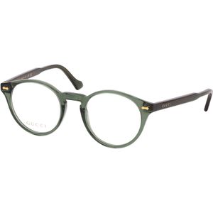 Gucci GG 0738O 007, inclusief kwaliteitsglazen, Rond Brillen, Unisex
