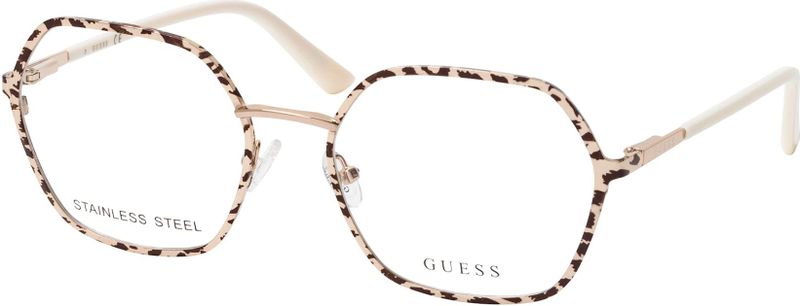 Guess - Multicolor Optical Frames - Vrouwen - Metalen Frame - Veerscharnieren
