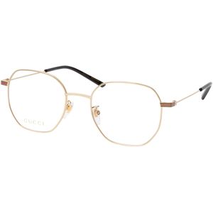 Gucci GG1125OA 001, inclusief kwaliteitsglazen, Rond Brillen, Heren