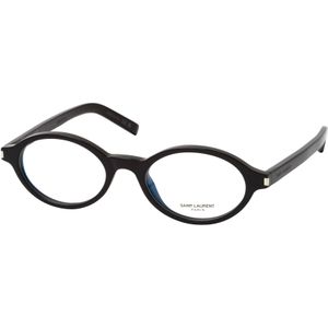 SAINT LAURENT - SL 751 Jeanne Opt - Optische Monturen - Zwart - Acetaat - Ronde