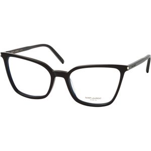 Saint Laurent - SL 669 002 - Optische Monturen - Zwart - Acetaat - Kattenoog