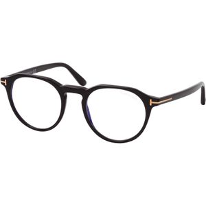 Tom Ford - Ft 5833-B - Optisch Montuur - Zwart - 49 mm Lensbreedte