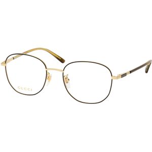 Gucci GG 1352O 003, inclusief kwaliteitsglazen, Rond Brillen, Heren