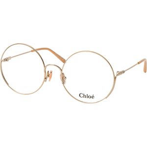 Chloé - CH 0167O 002 - Rond Brillen - Goudkleurig - Dames