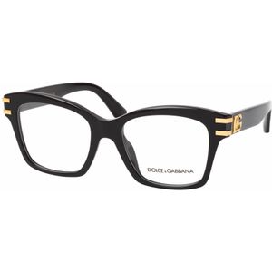 Dolce&Gabbana DG 3419 501 Vierkant Brillen, Dames