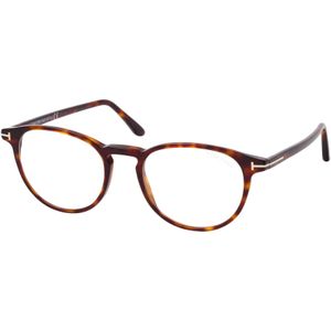 Tom Ford FT 5803-B 054, inclusief kwaliteitsglazen, Rond Brillen, Heren