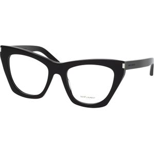 Saint Laurent - SL 214 Kate Opt - Optische Monturen - Zwart - Acetaat - Kattenoog