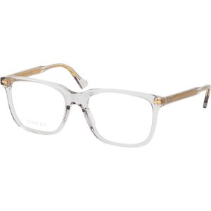 Gucci GG 0737O LARGE 016, inclusief kwaliteitsglazen, Rechthoekig Brillen, Heren