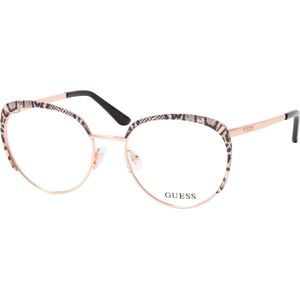 Guess GU50250 028 Rond Brillen, Dames