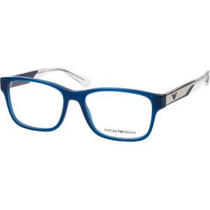 Emporio Armani - Bril - Zwart - Acetaat