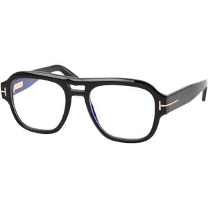 Tom Ford FT 6085-B 001 Vierkant Brillen, Heren