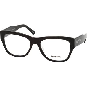 Balenciaga BB 0309O 001 Vierkant Brillen, Unisex