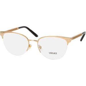 Versace - VE1297 - Optische Monturen - Goud - Metaal - Kattenoog