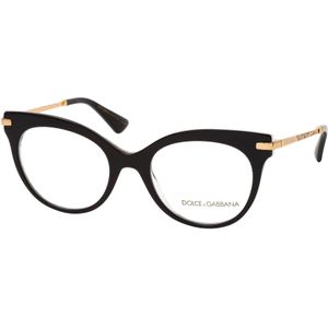 Dolce & Gabbana - Dg 3392 3299 - Accessoires - Zwart - 52 MM