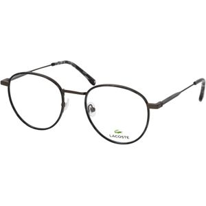 Lacoste L 2272 033, inclusief kwaliteitsglazen, Rond Brillen, Heren
