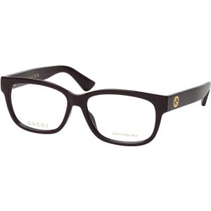 Gucci GG 1341O 004, inclusief kwaliteitsglazen, Rechthoekig Brillen, Dames