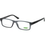 Puma PU 0431O 002, inclusief kwaliteitsglazen, Rechthoekig Brillen, Heren