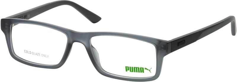 Puma PU 0431O 002, inclusief kwaliteitsglazen, Rechthoekig Brillen, Heren