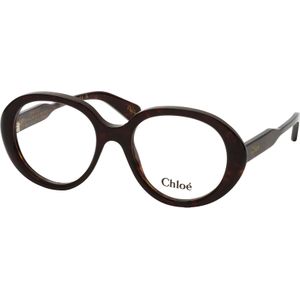 Chloé - Gayia - Optisch Montuur - Bruin - Acetaat - Ronde Vorm