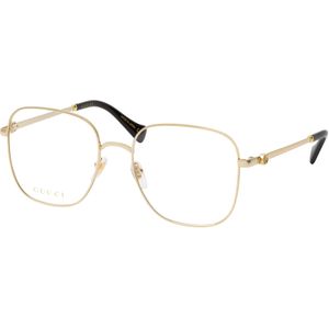 Gucci GG 1144O 001, inclusief kwaliteitsglazen, Vierkant Brillen, Dames