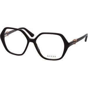 Guess GU 2875 001, inclusief kwaliteitsglazen, Vierkant Brillen, Dames
