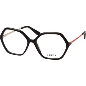 Guess - GU50149 - Optische Monturen - Zwart - Acetaat - Geometrisch