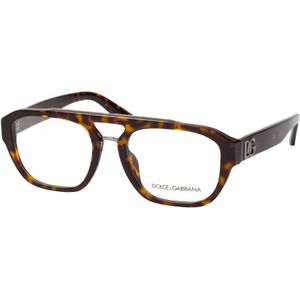 Dolce&Gabbana DG 3415 502 Aviator Brillen, Heren