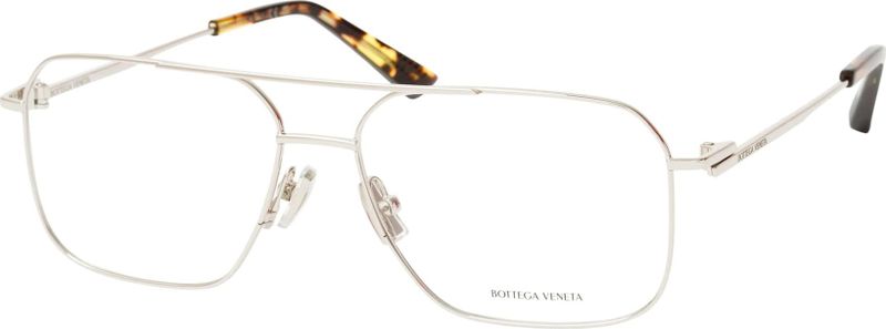 Bottega Veneta - Optical Frame - Grijs - Metaal - Heren Accessoires