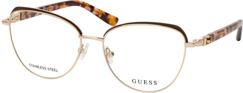 Guess GU 2982 050 Cat Eye Brillen, Dames