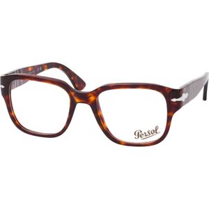Persol PO 3374V 24 Vierkant Brillen, Unisex