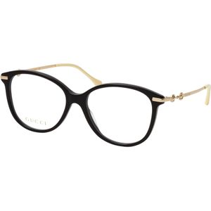 Gucci GG 0967O 001, inclusief kwaliteitsglazen, Cat Eye Brillen, Dames