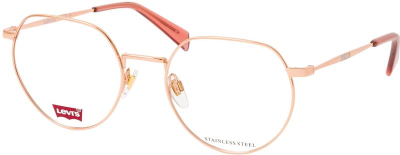 Levi's LV 1060 DDB Rond Brillen, Unisex
