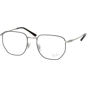 Ray-Ban - RX8776D - Optische Monturen - Zwart - Titanium - Geometrisch