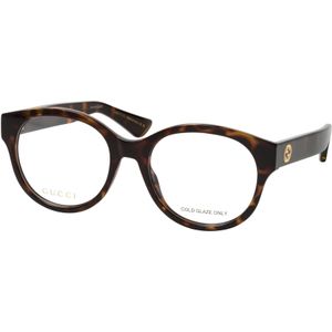 Gucci GG1580O 002 Rond Brillen, Dames
