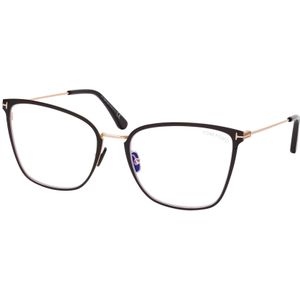 Tom Ford FT 5839-B 001, inclusief kwaliteitsglazen, Cat Eye Brillen, Dames
