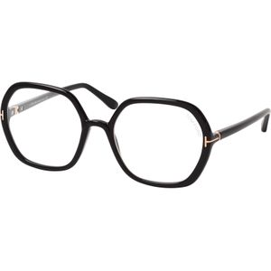 Tom Ford - FT5814-B - Optische Monturen - Zwart - Geometrisch