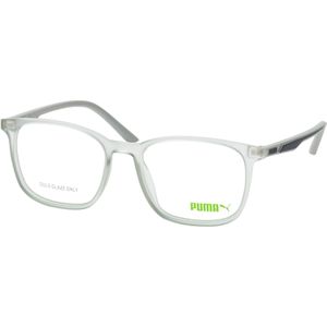 Puma PU 0371O 004, inclusief kwaliteitsglazen, Rechthoekig Brillen, Heren