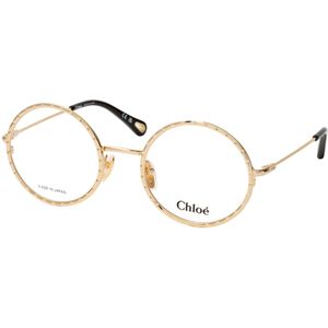 Chloé - CH0232O 005 - Optische Monturen - Goud - Metaal - Ronde