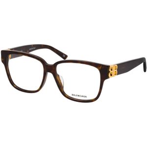 Balenciaga BB 0104O 002, inclusief kwaliteitsglazen, Vierkant Brillen, Dames