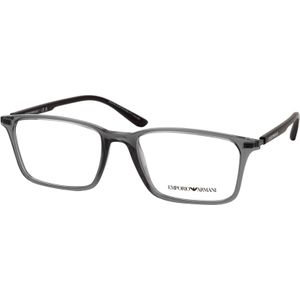 Emporio Armani - EA3237 - Optische Monturen - Grijs Transparant - Geïnjecteerd